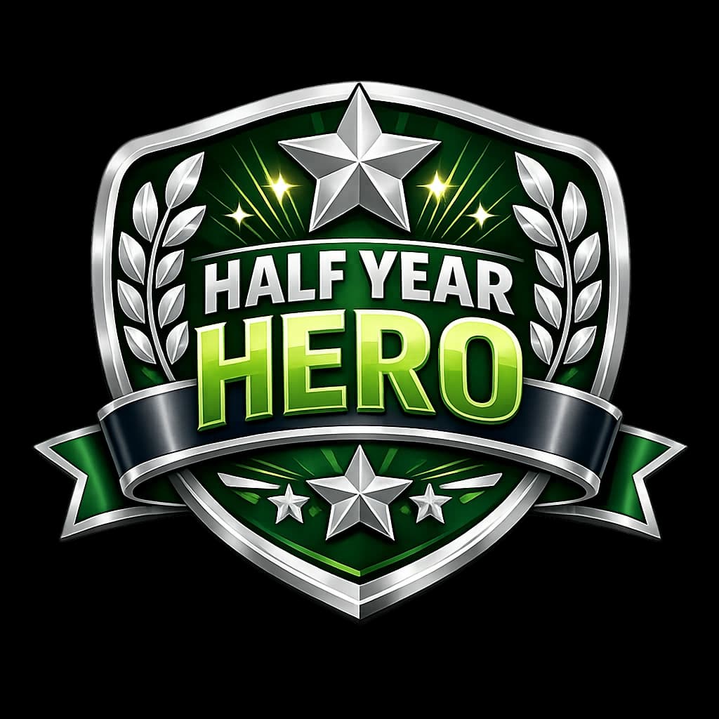 Half year badge